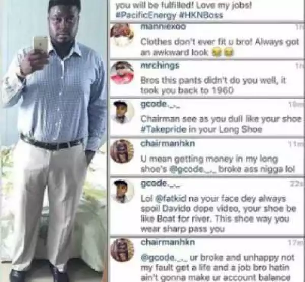 Lol!! Davido’s Elder Brother Blasted For Not Always Looking Fit In Clothes (Photo)